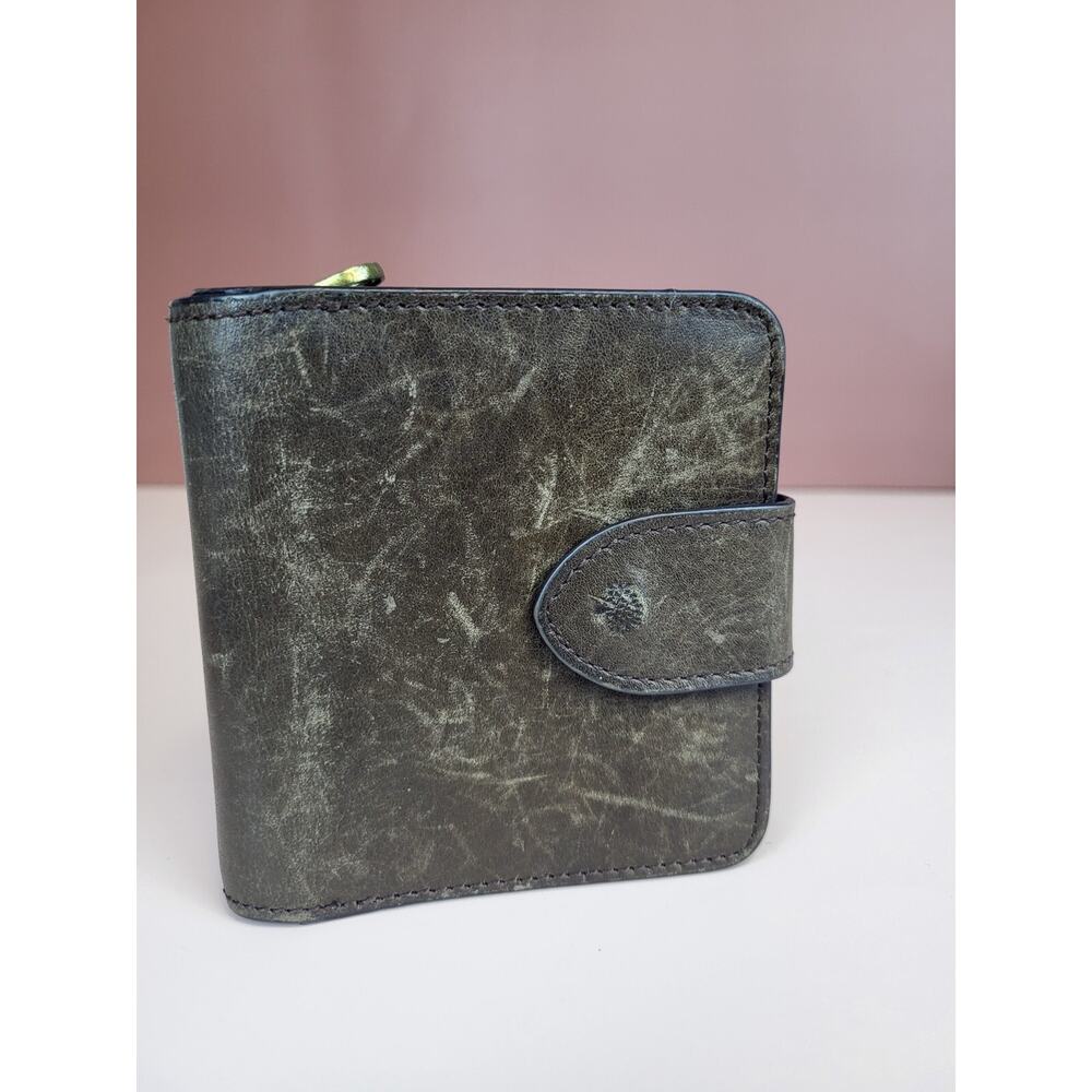 Mulberry Leather Zip Around Wallet Wallet For Men